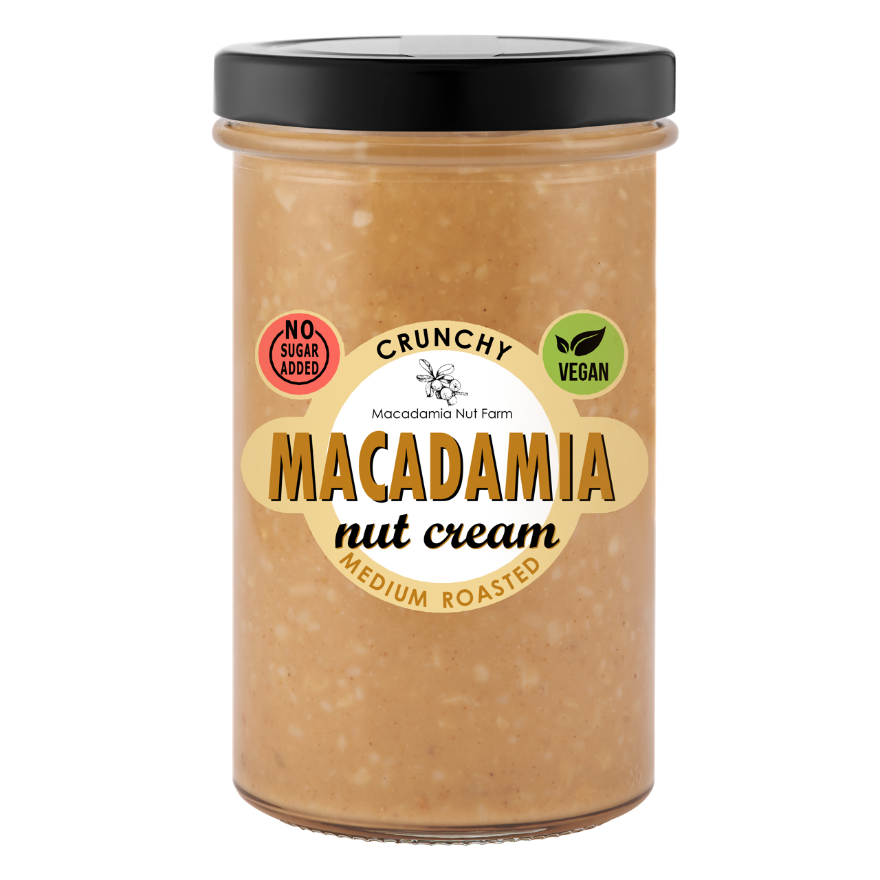 Makadamijų riešutų kremas TRAŠKUS - Skrudintas