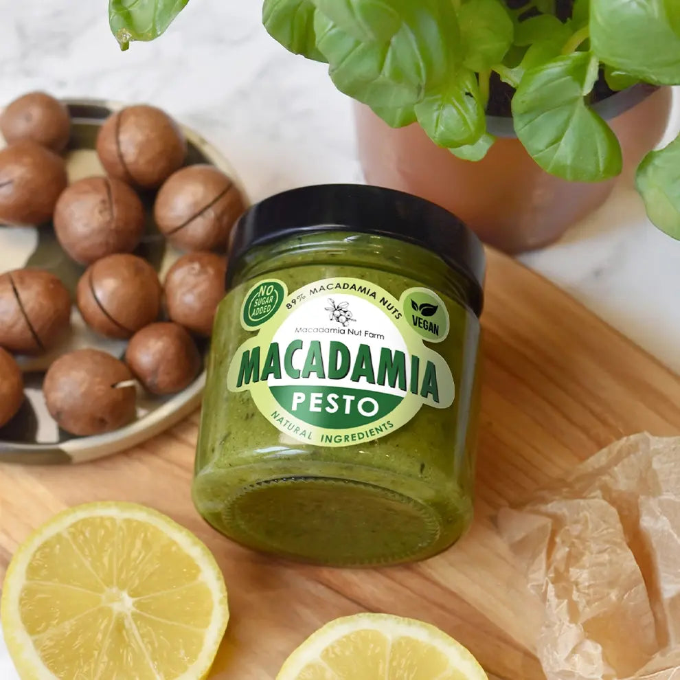 Makadamijų riešutų kremas PESTO