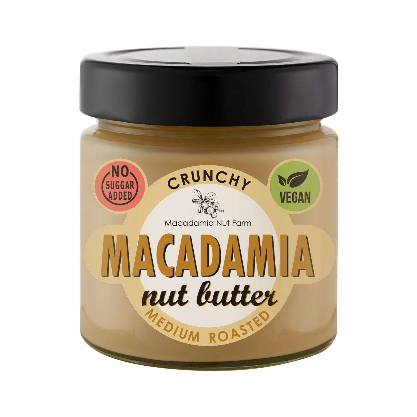 Makadamijų riešutų kremas TRAŠKUS - Skrudintas