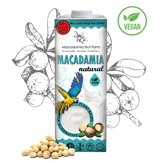 Makadamijų riešutų gėrimas NATURAL