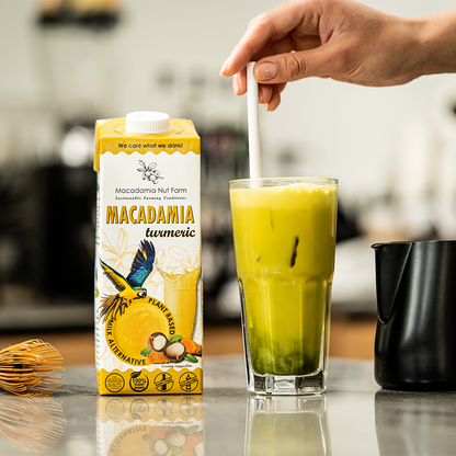 Makadamijos riešutų gėrimas TURMERIC